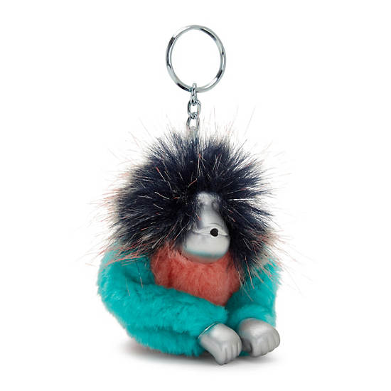 Kipling Fun Hair Sven Monkey Keychain Accessoires Groen | België 1275VR